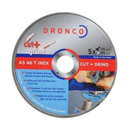 4.5 In. Grinding Wheel, 5PK